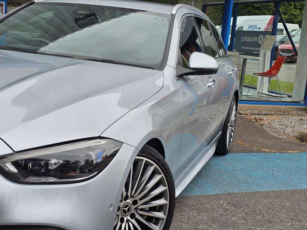 Mercedes-Benz C Class 200 Amg Line Premium Mh WN72OMW Silver #3