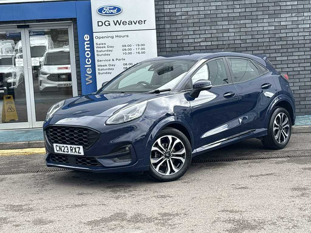 Ford Puma St Line 1.0L Ecoboost Mhev 125Ps 6 Speed Ma Blue