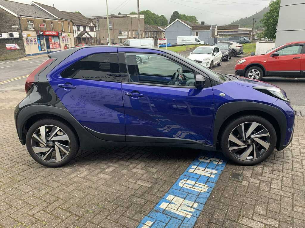 Toyota Aygo X X Exclusive Vvt-i WF74EEW Blue #4