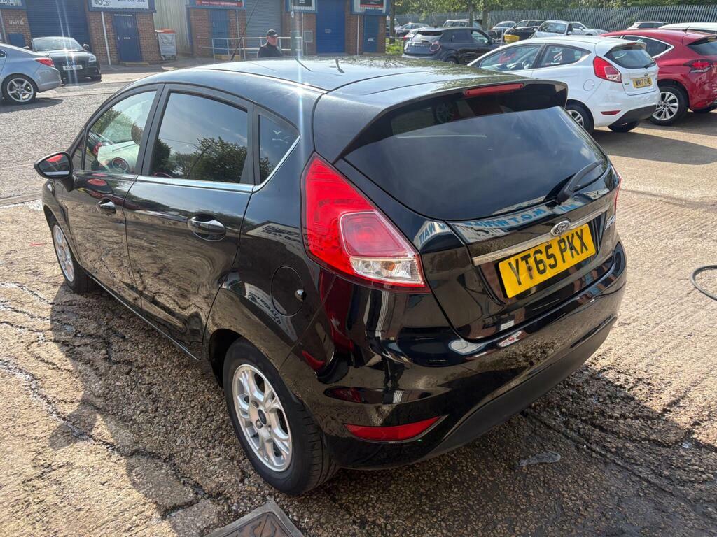 Ford Fiesta 1.5 Tdci Econetic Titanium Euro 6 S S YT65PKX Black #4