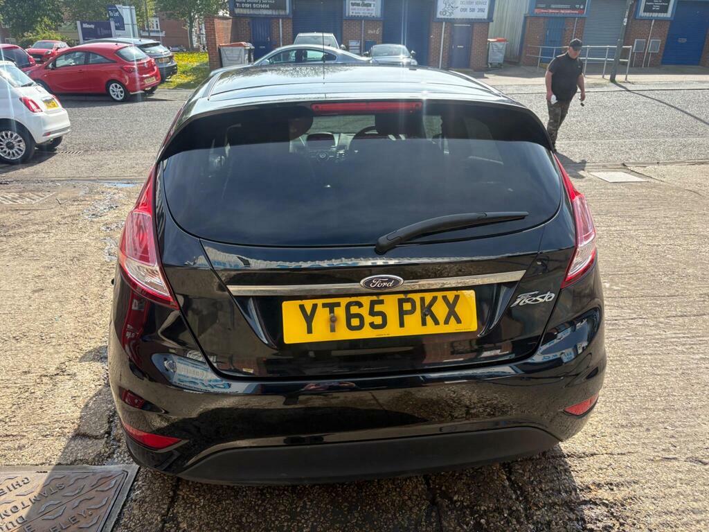 Ford Fiesta 1.5 Tdci Econetic Titanium Euro 6 S S YT65PKX Black #6