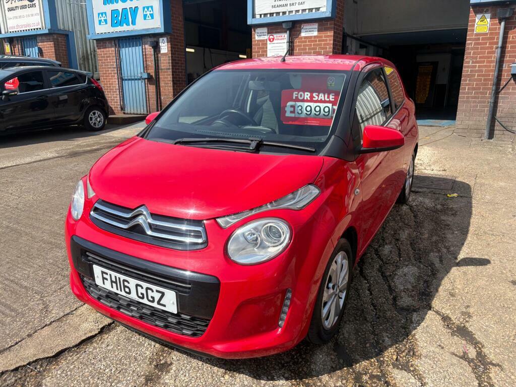Citroen C1 1.2 Puretech Flair Euro 6 FH16GGZ Red #3