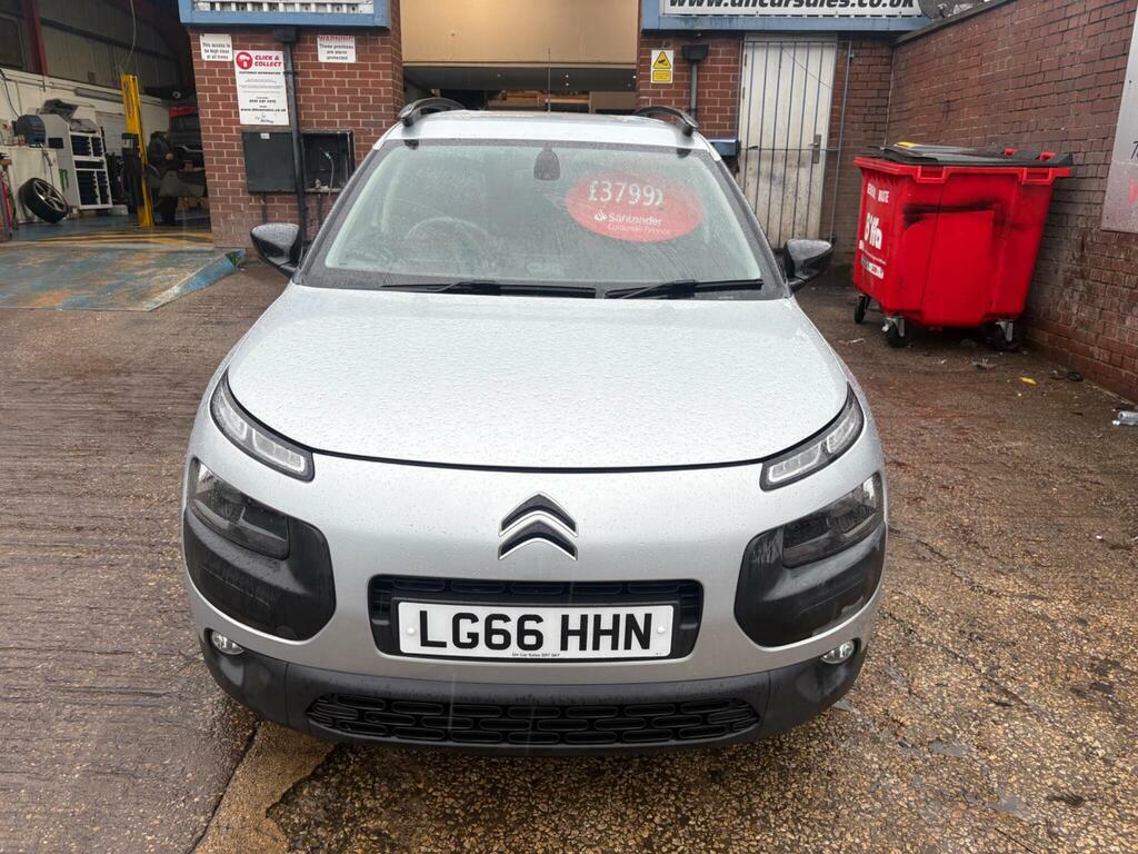 Citroen C4 Cactus 1.6 Bluehdi Flair Euro 6 LG66HHN Silver #2