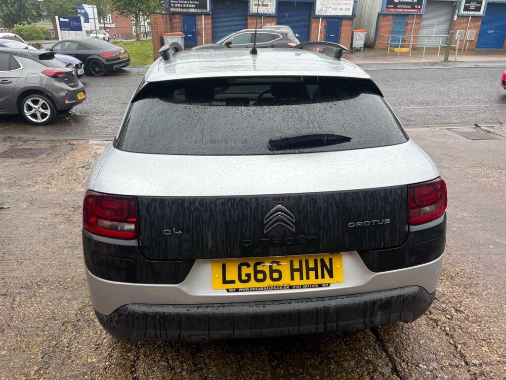 Citroen C4 Cactus 1.6 Bluehdi Flair Euro 6 LG66HHN Silver #5