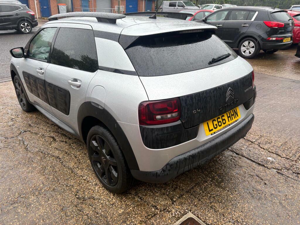 Citroen C4 Cactus 1.6 Bluehdi Flair Euro 6 LG66HHN Silver #4