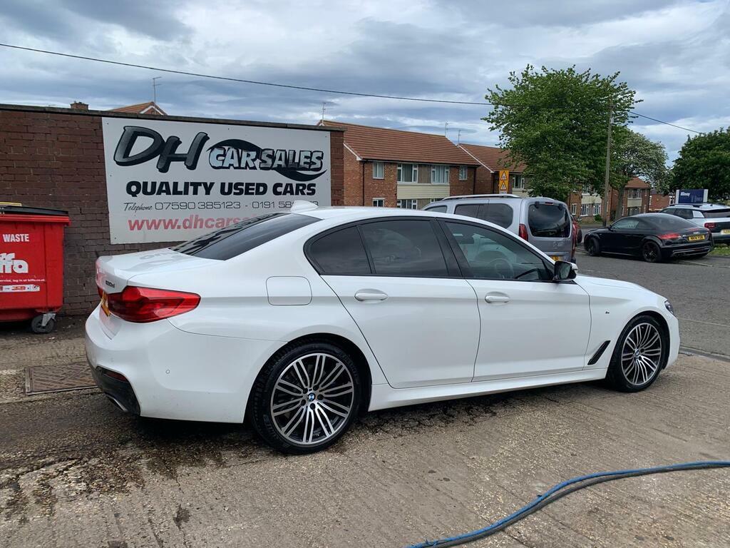 BMW 5 Series 3.0 530D M Sport Euro 6 S S White #5