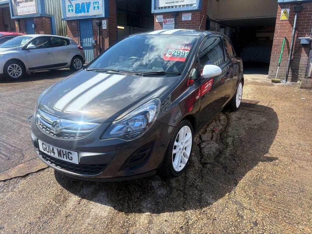 Vauxhall Corsa 1.2 16V Sting Euro 5 GU14WHG Grey #3