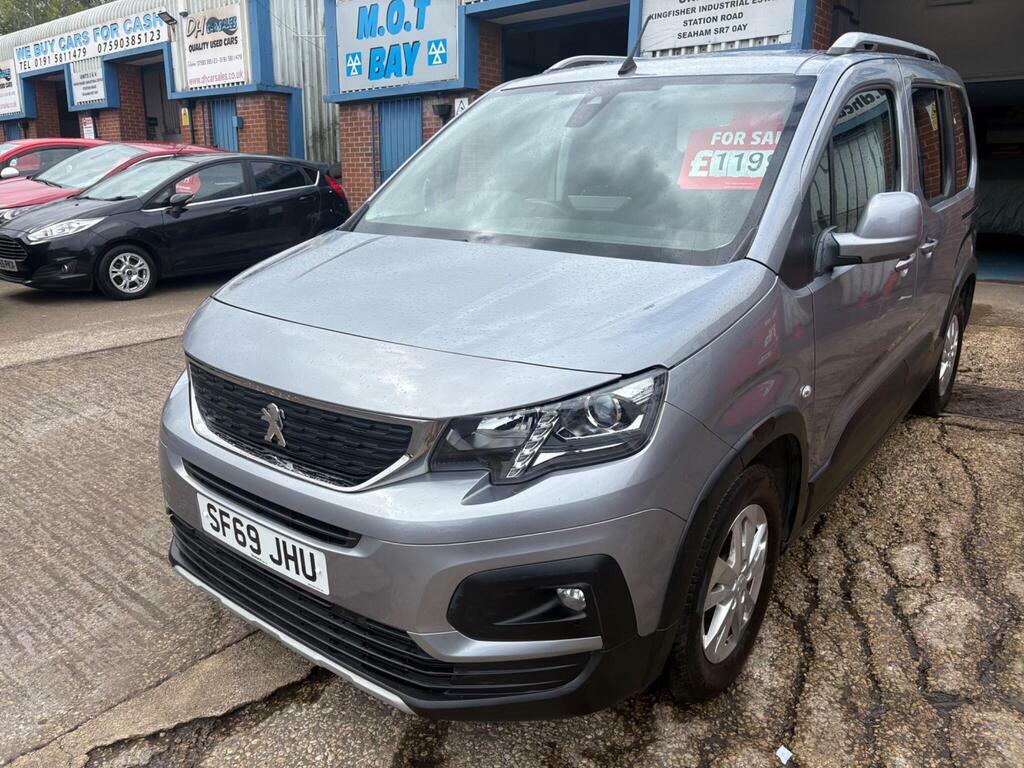 Peugeot Rifter 1.5 Bluehdi Allure Standard Mpv Euro 6 SF69JHU Grey #3
