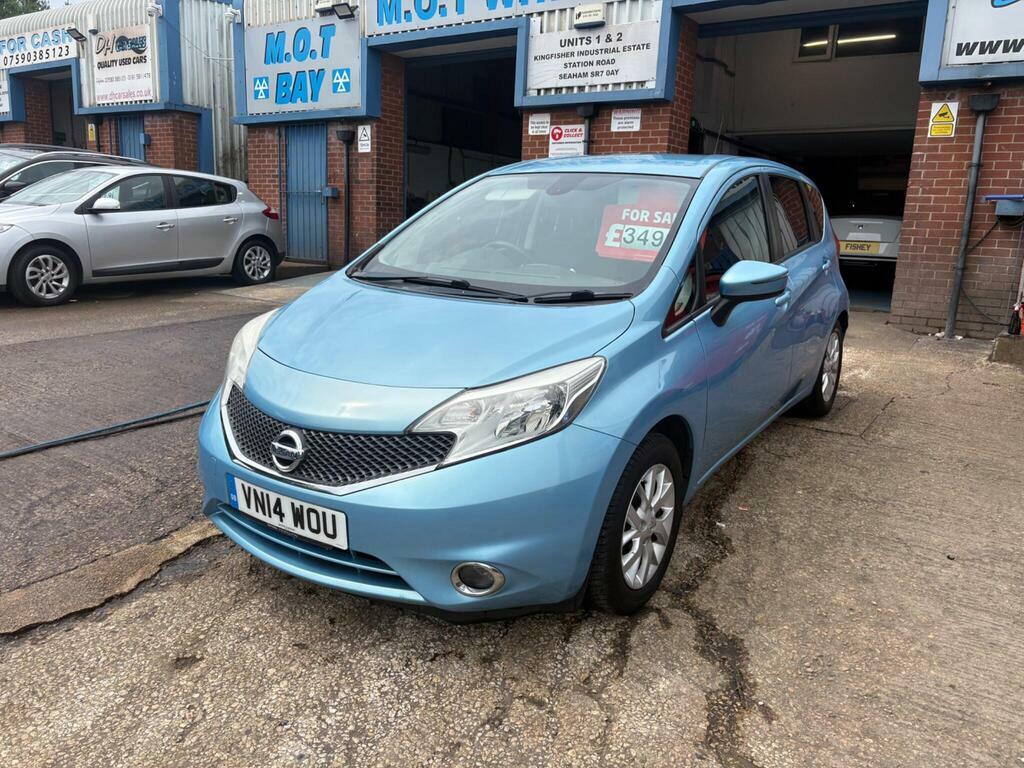 Nissan Note 1.5 Dci Acenta Premium Euro 5 S S VN14WOU Blue #4