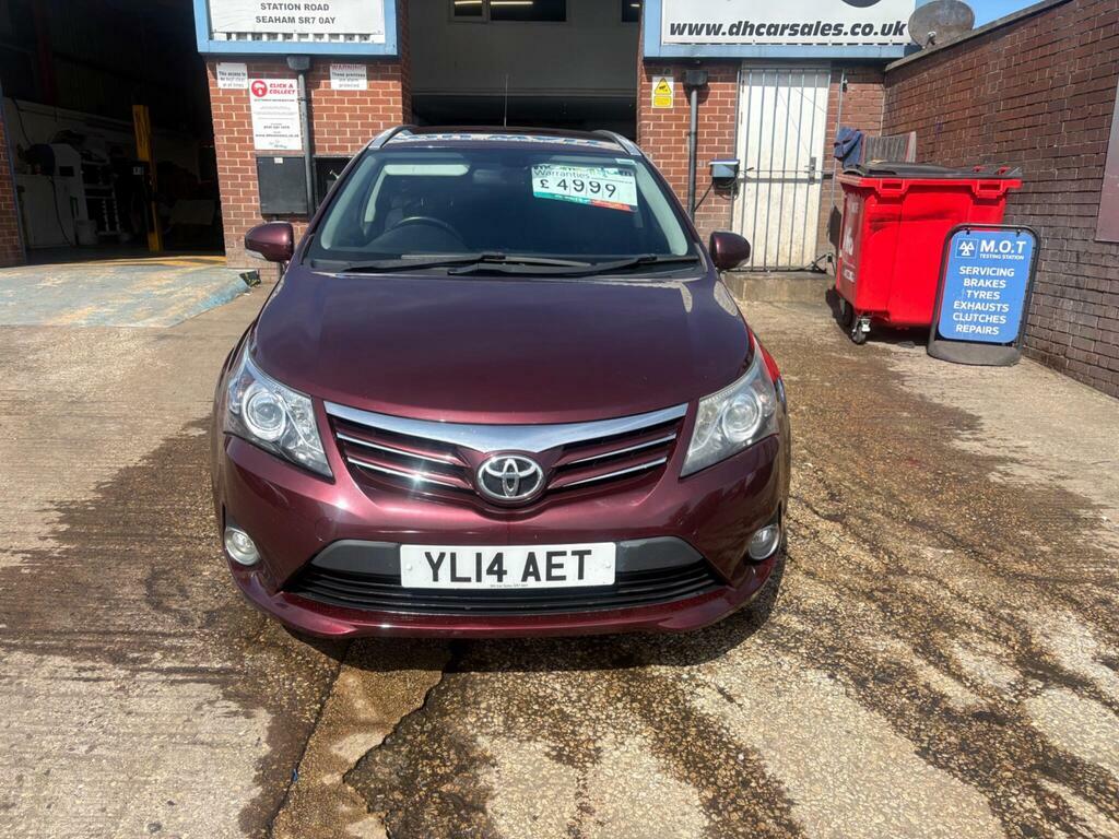 Toyota Avensis 2.0 D-4d Icon Business Edition Tourer Euro 5 Red #2