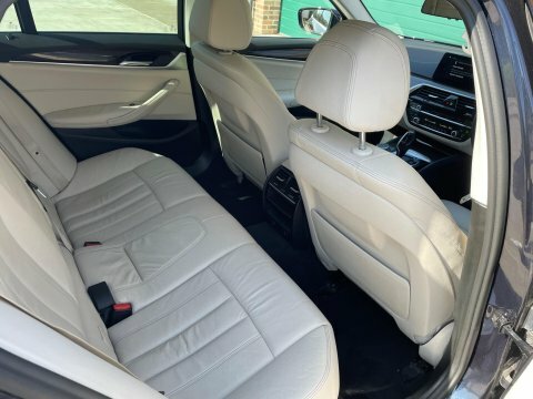 BMW 5 Series 2.0 520D Se YS17OXR Blue #5