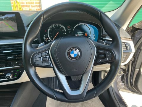 BMW 5 Series 2.0 520D Se YS17OXR Blue #6