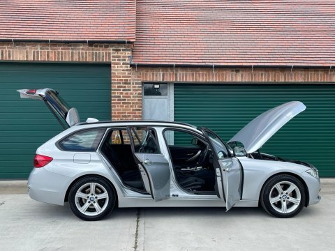 BMW 3 Series 2.0 320D Se VX65KDF Silver #3