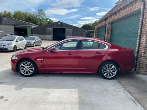 Jaguar XF 2.2D Sport LR62CYG Red #5