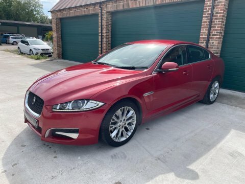 Jaguar XF 2.2D Sport LR62CYG Red #4