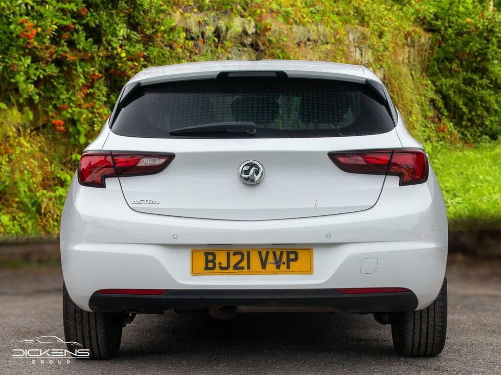 Vauxhall Astra Hatchback 1.2 Turbo Griffin Edition Euro 6 Ss 5 BJ21VVP White #5