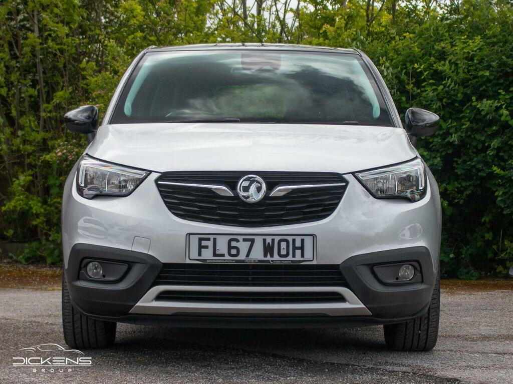 Vauxhall Crossland X Suv 1.6 Turbo D Ecotec Elite Nav Euro 6 Ss FL67WOH Silver #2