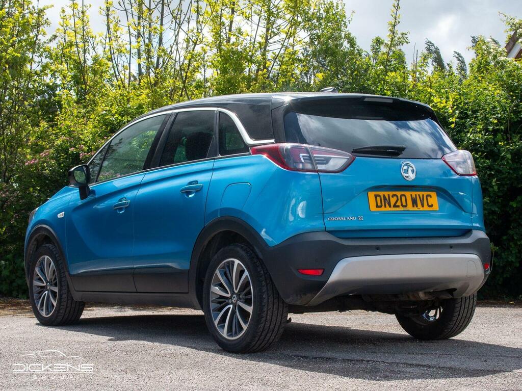 Vauxhall Crossland X Suv 1.2 Turbo Gpf Elite Euro 6 Ss 202020 DN20WVC Blue #4