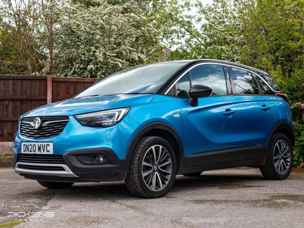 Vauxhall Crossland X Suv 1.2 Turbo Gpf Elite Euro 6 Ss 202020 DN20WVC Blue #3