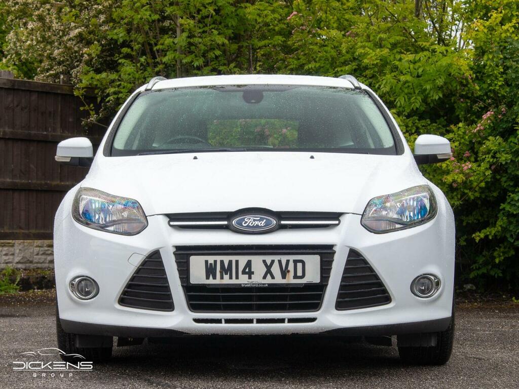 Ford Focus Estate 1.6 Tdci Econetic Zetec Euro 5 Ss 2 WM14XVD White #2