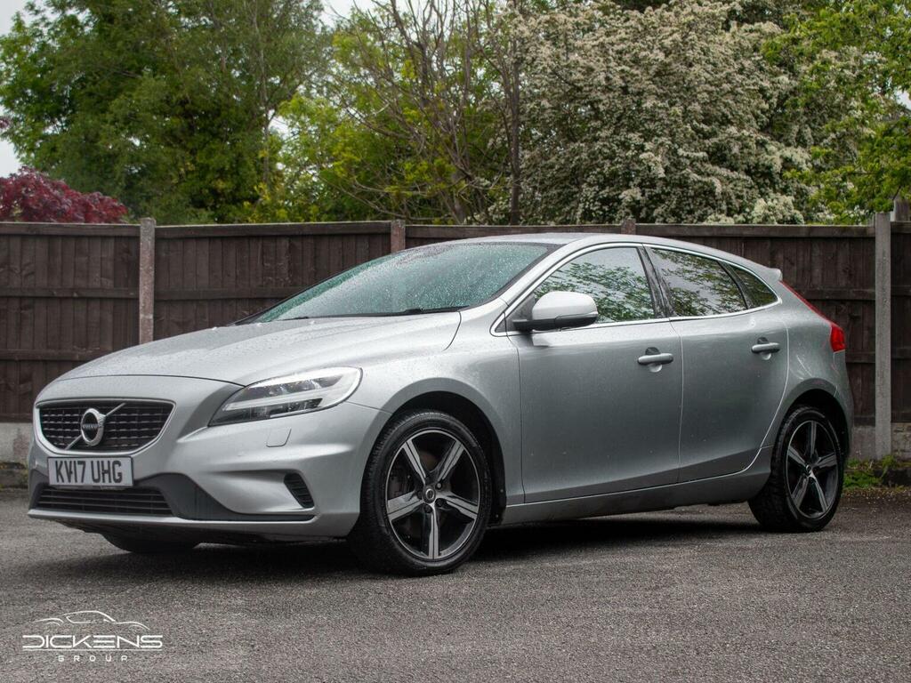 Volvo V40 Hatchback 2.0 D3 R-design Nav Plus Euro 6 Ss KV17UHG Silver #3