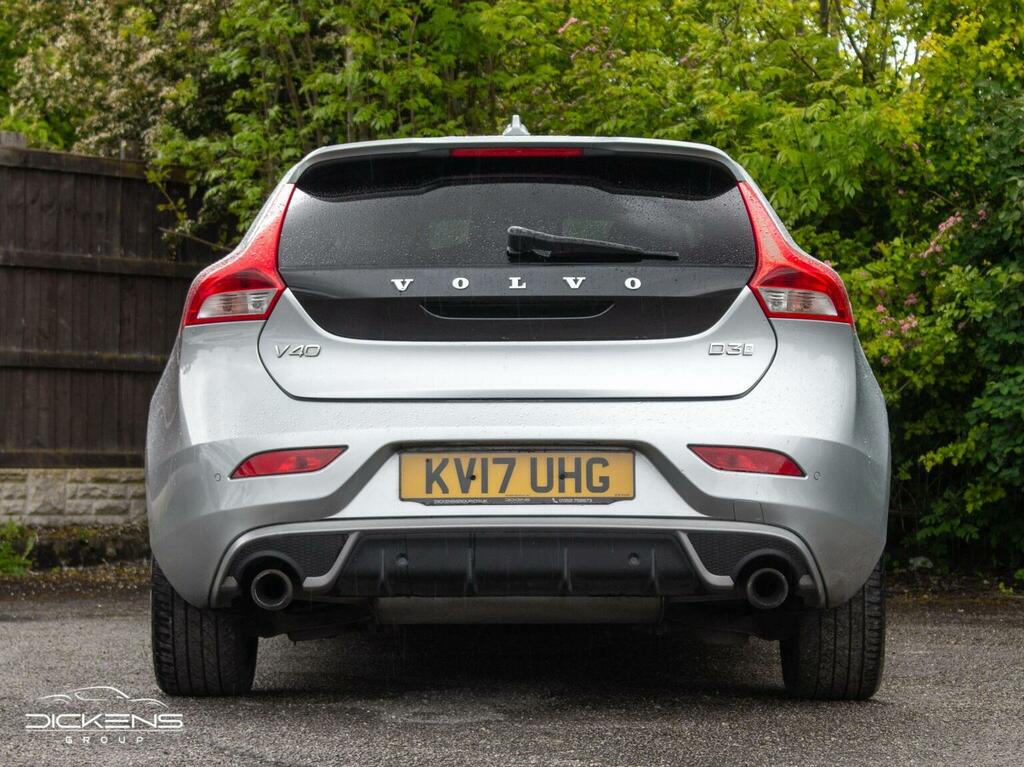Volvo V40 Hatchback 2.0 D3 R-design Nav Plus Euro 6 Ss KV17UHG Silver #5