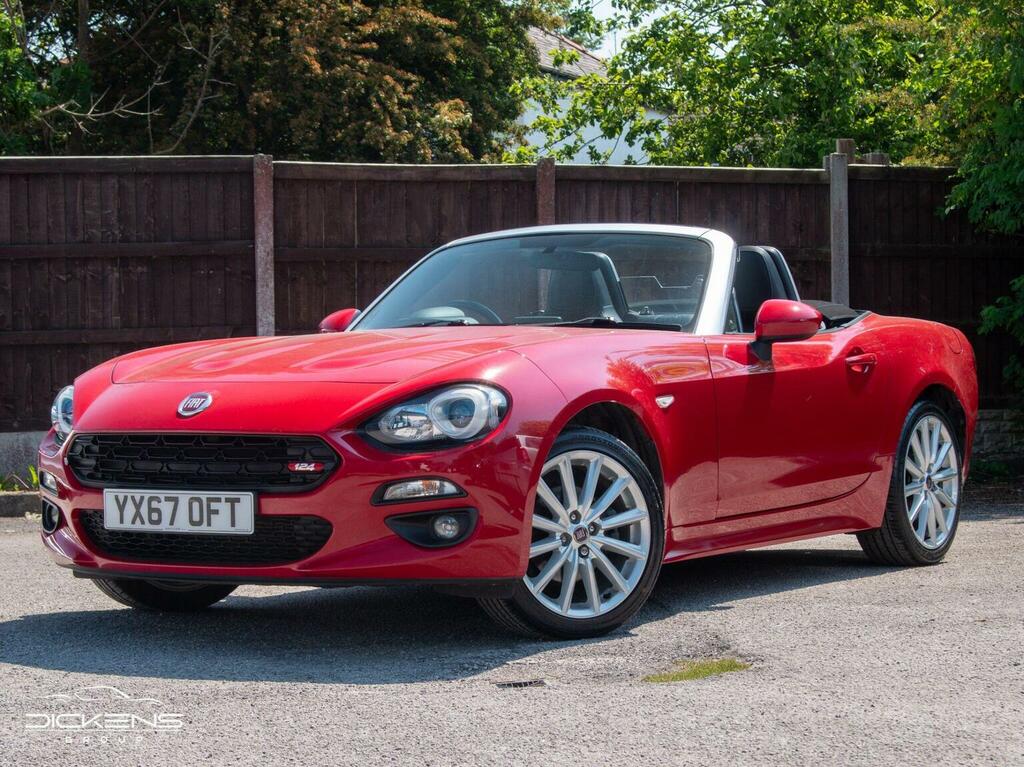 Fiat 124 Spider Convertible 1.4 Multiair Lusso Euro 6 201667 Red #3