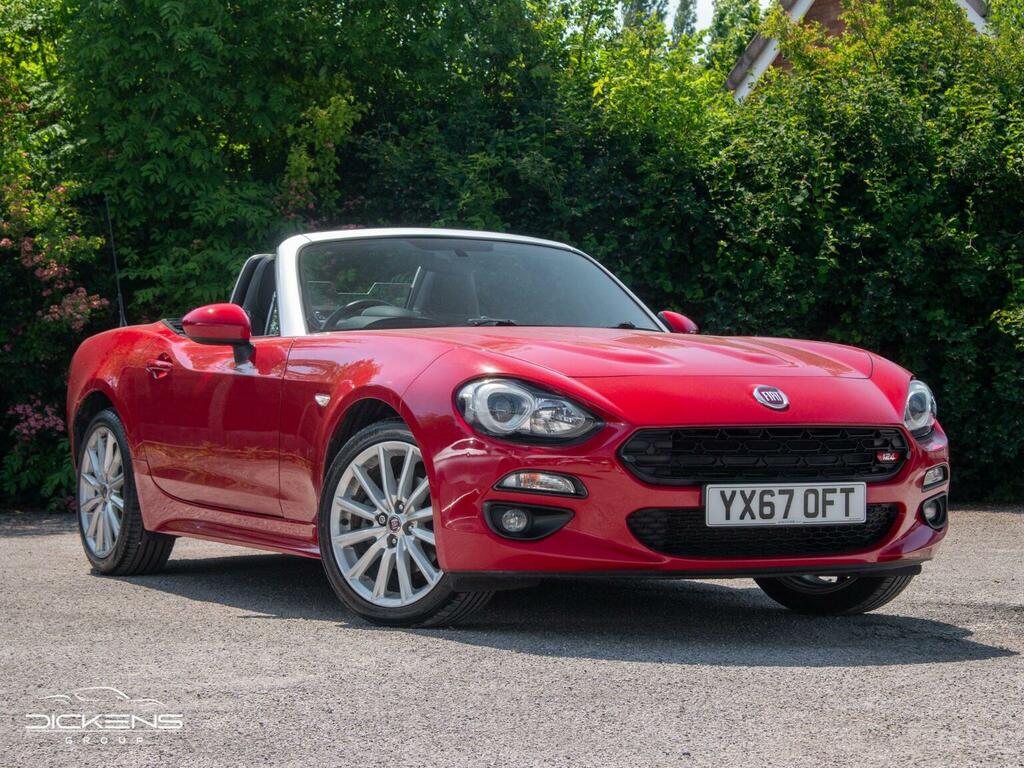 Fiat 124 Spider Convertible 1.4 Multiair Lusso Euro 6 201667 Red