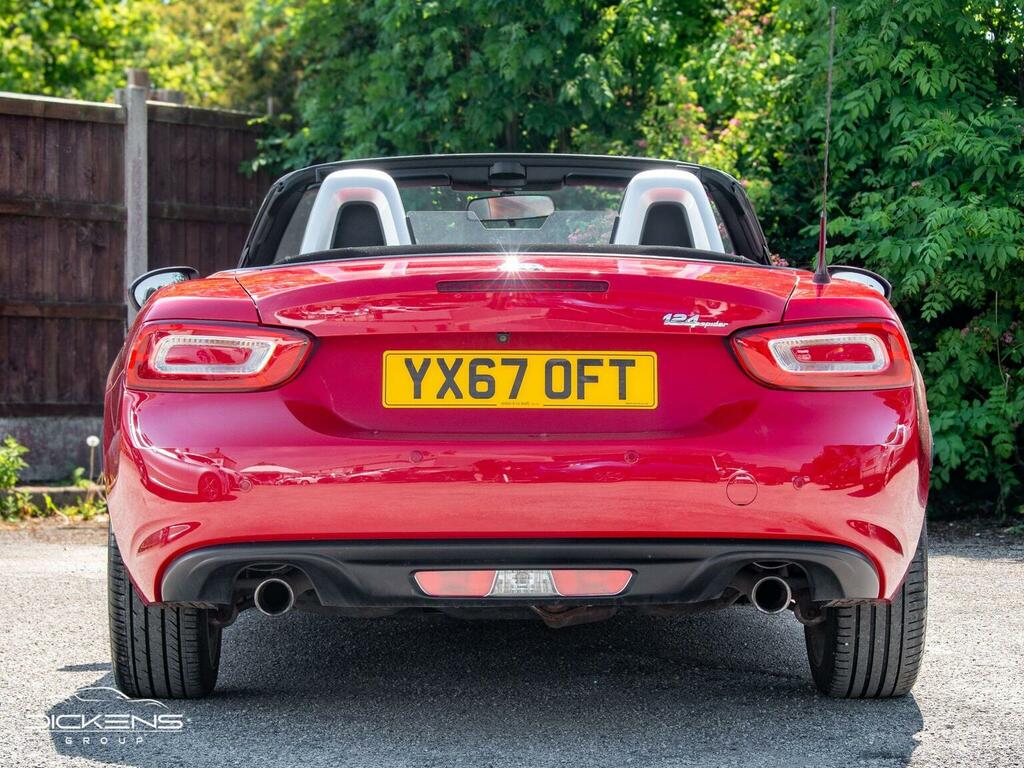 Fiat 124 Spider Convertible 1.4 Multiair Lusso Euro 6 201667 Red #5
