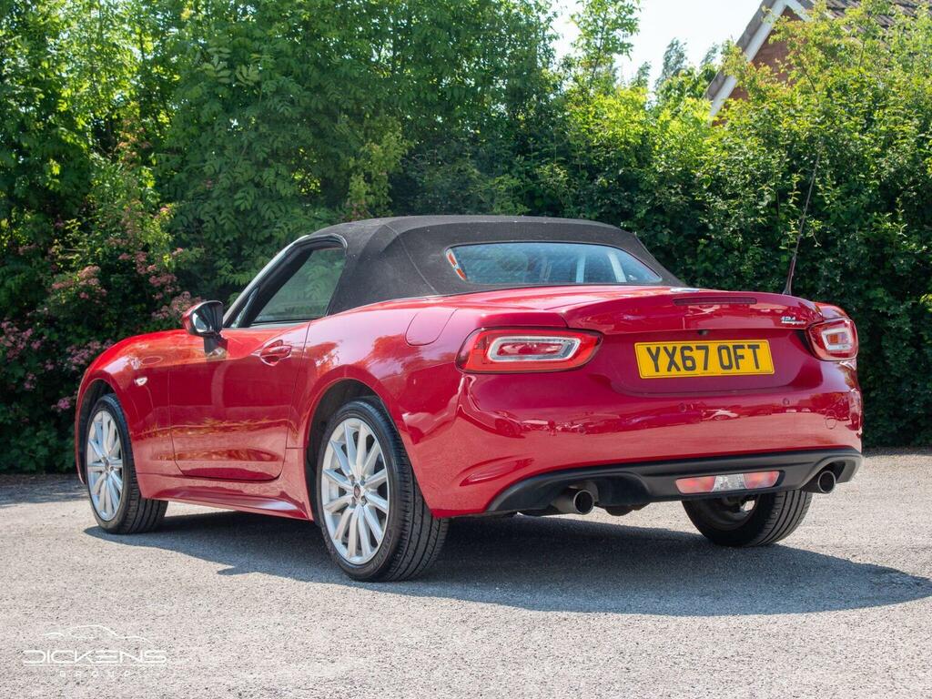 Fiat 124 Spider Convertible 1.4 Multiair Lusso Euro 6 201667 Red #6