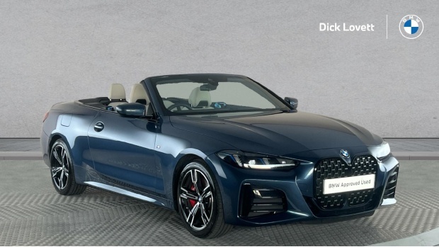BMW 4 Series 420I M Sport Euro 6 Blue