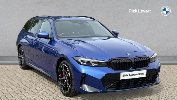 BMW 3 Series 330E 22.3Kwh M Sport Touring Euro 6 Blue