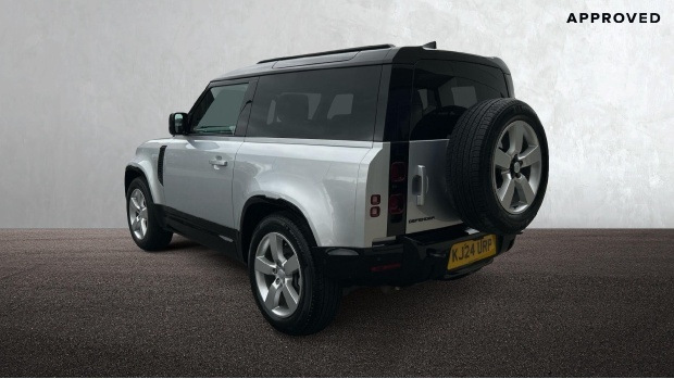 Land Rover Defender 90 D300 Mhev X-dynamic Hse Euro 6 KJ24URP Silver #2