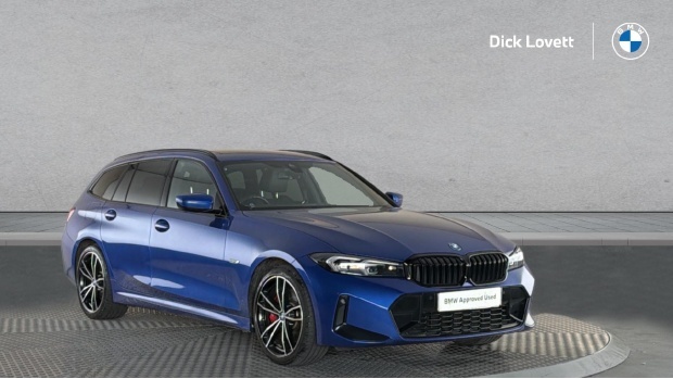 BMW 3 Series 330E 12Kwh M Sport Touring Xdrive Euro 6 Blue