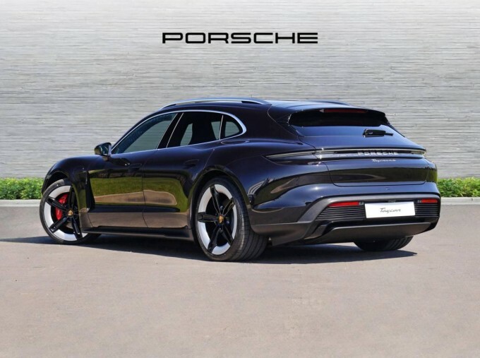Porsche Taycan Performance 89Kwh 4S Sport Turismo 11Kw Charger CK75NRJ Black #3