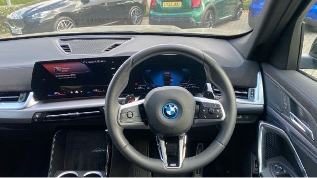 BMW X1 25E 16.3Kwh M Sport Dct Xdrive Euro 6 KR75UBX Blue #5
