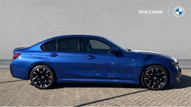BMW 3 Series 320I M Sport Euro 6 YK25GTG Blue #3