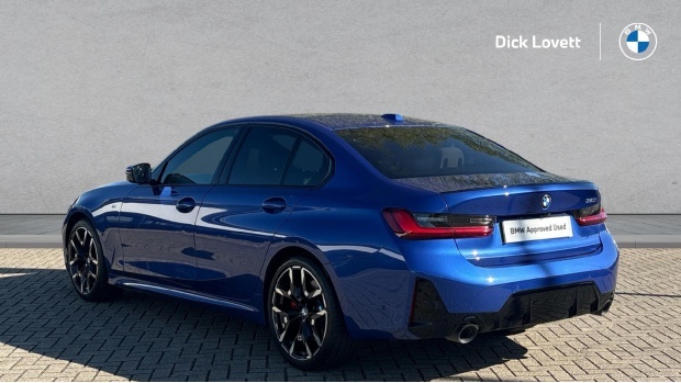 BMW 3 Series 320I M Sport Euro 6 YK25GTG Blue #2