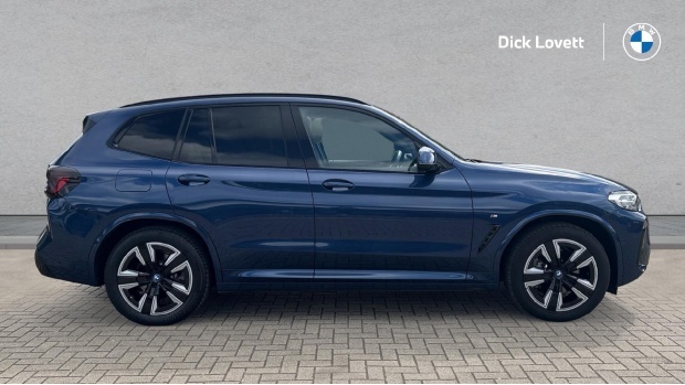 BMW iX3 80Kwh M Sport Blue #3