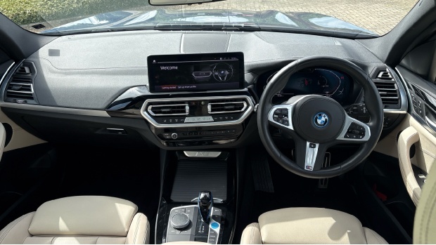 BMW iX3 80Kwh M Sport Blue #4