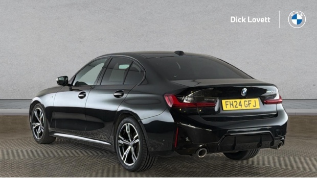BMW 3 Series 320D Mht M Sport Euro 6 FH24GFJ Blue #2