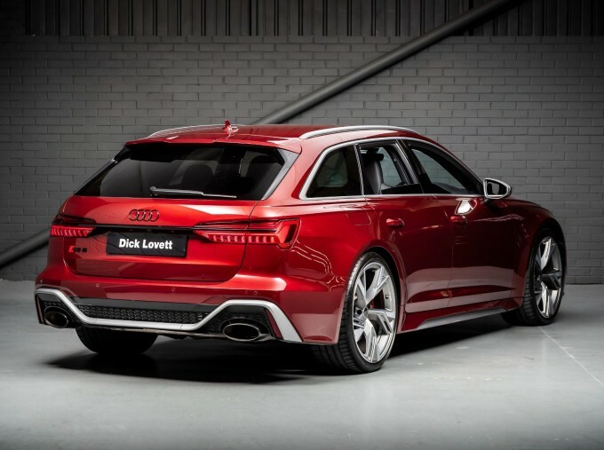 Audi RS6 Avant Tfsi V8 Performance Tiptronic Quattro Euro 6 WR24YOL Red #4