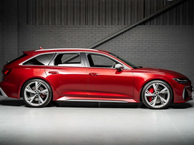 Audi RS6 Avant Tfsi V8 Performance Tiptronic Quattro Euro 6 WR24YOL Red #3