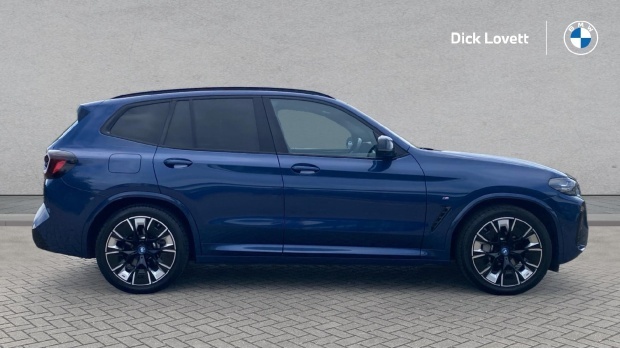 BMW iX3 80Kwh M Sport Pro Blue #3
