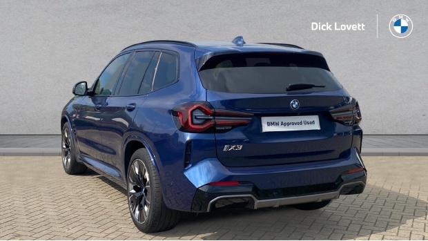 BMW iX3 80Kwh M Sport Pro Blue #2