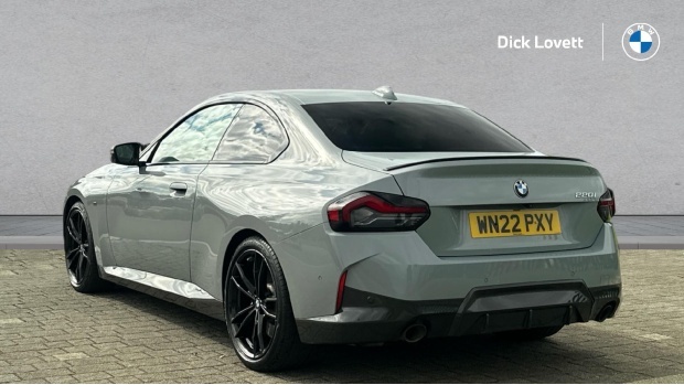 BMW 2 Series 220I M Sport Euro 6 WN22PXY Grey #2