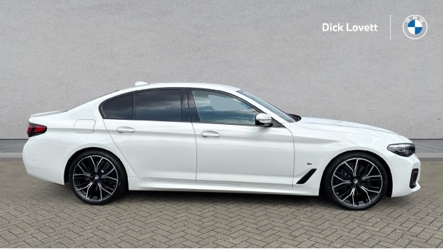 BMW 5 Series 520D Mht M Sport Steptronic Euro 6 ML70CYZ White #3