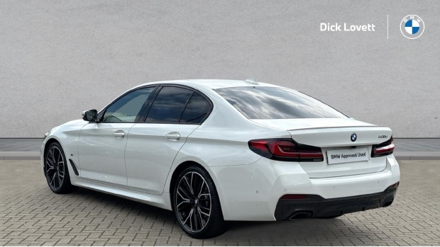 BMW 5 Series 520D Mht M Sport Steptronic Euro 6 ML70CYZ White #2