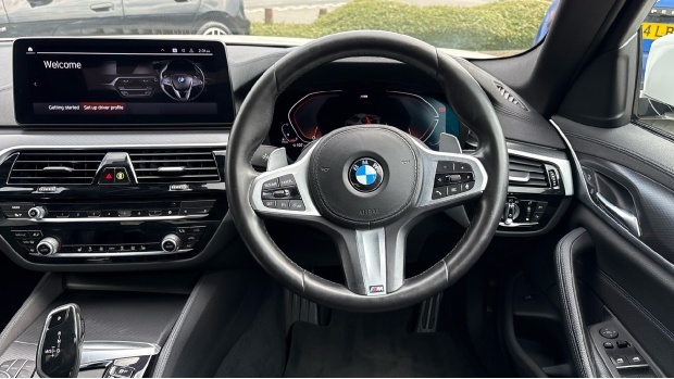 BMW 5 Series 520D Mht M Sport Steptronic Euro 6 ML70CYZ White #5