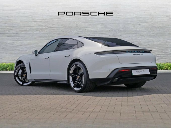 Porsche Taycan Performance Plus 93.4Kwh Gts 11Kw Charger CY72AVB White #2